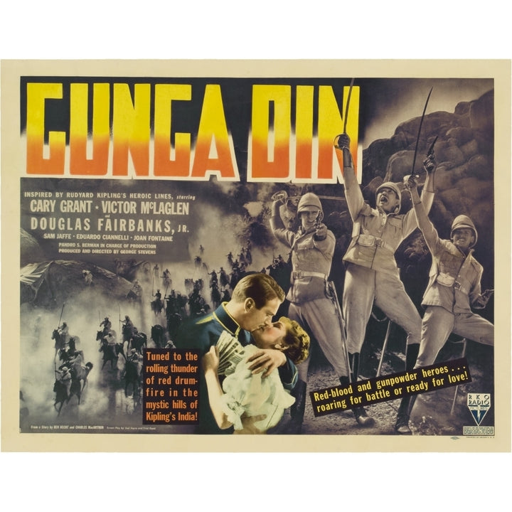 Gunga Din Movie Poster Masterprint Image 1