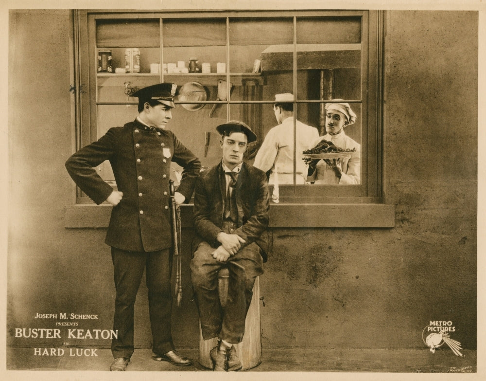 Hard Luck Lobbycard Buster Keaton 1921. Movie Poster Masterprint Image 1