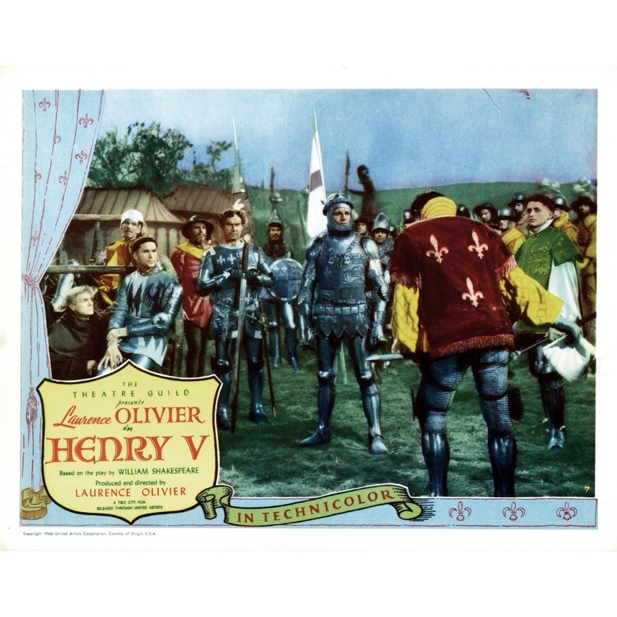 Henry V Movie Poster Masterprint Image 1