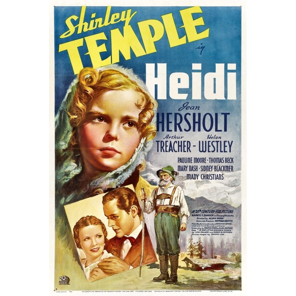 Heidi Movie Poster Masterprint Image 1