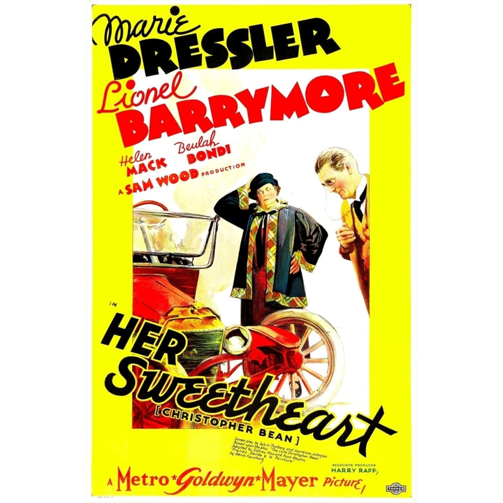 Her Sweetheart Christopher Bean Movie Poster Masterprint Image 1