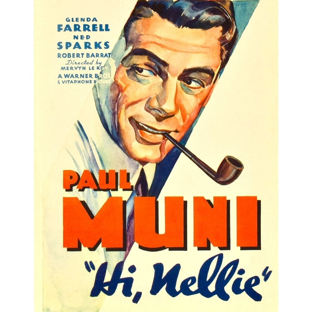 Hi Nellie Paul Muni 1934. Movie Poster Masterprint Image 2