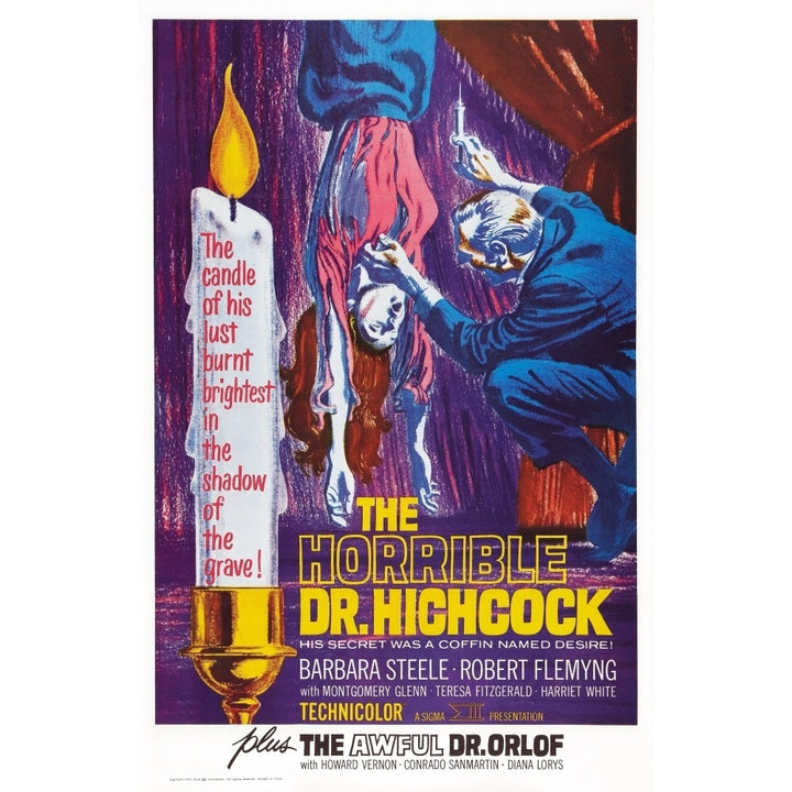 The Horrible Dr. Hichcock Movie Poster Masterprint Image 1