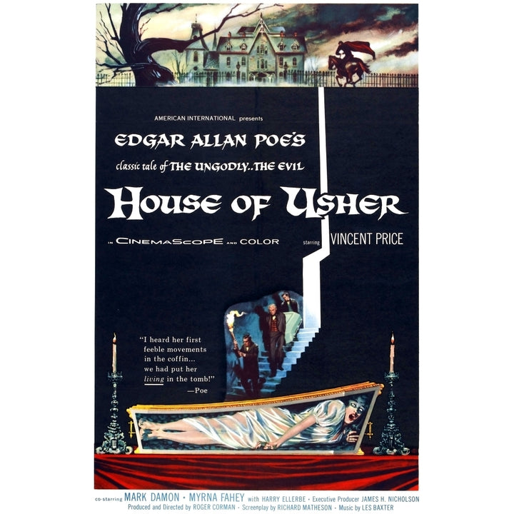 House Of Usher Movie Poster Masterprint Image 1