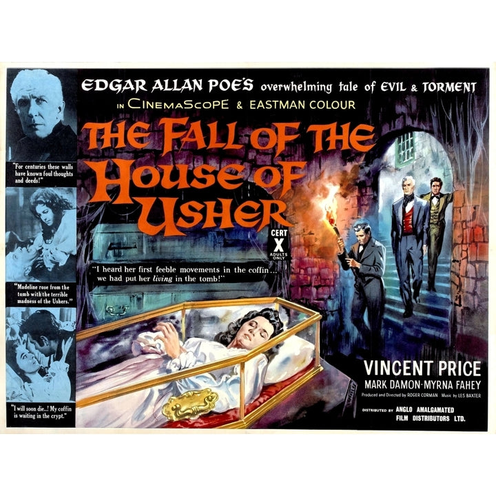 House Of Usher Movie Poster Masterprint Image 1