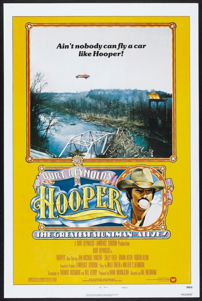 Hooper Us Poster Burt Reynolds 1978 ???? Warner Brothers/Courtesy Everett Collection Movie Poster Masterprint Image 1