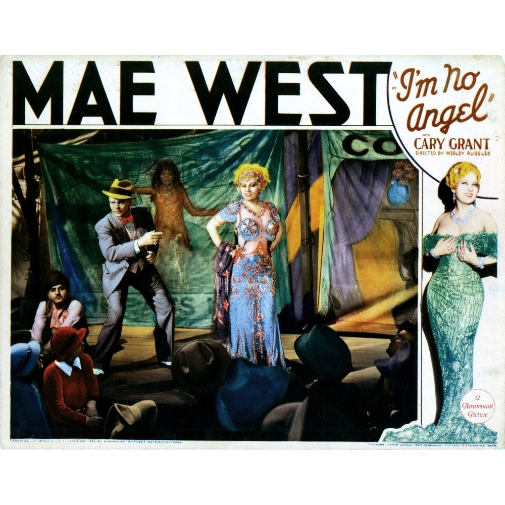 IM No Angel From Left Russell Hopton Mae West 1933 Movie Poster Masterprint Image 2