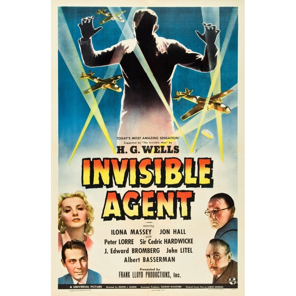 Invisible Agent Movie Poster Masterprint Image 2