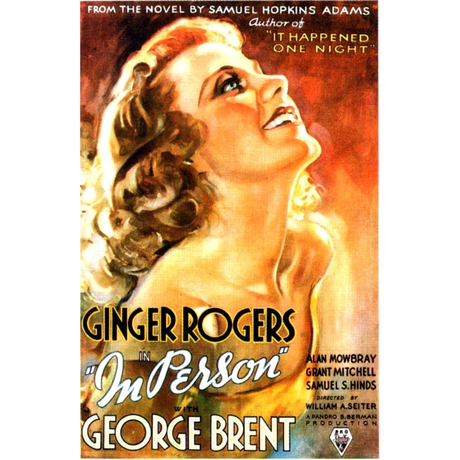 In Person Us Poster Ginger Rogers 1935. Movie Poster Masterprint Image 1