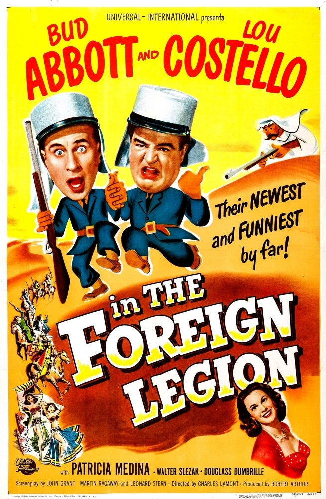 Abbott And Costello In The Foreign Legion U Movie Poster Masterprint Image 1