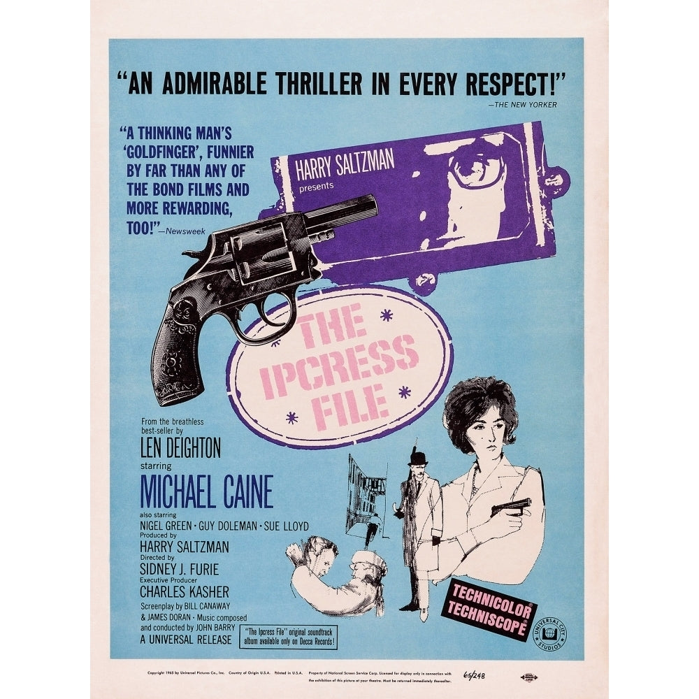 The Ipcress File Movie Poster Masterprint Image 1