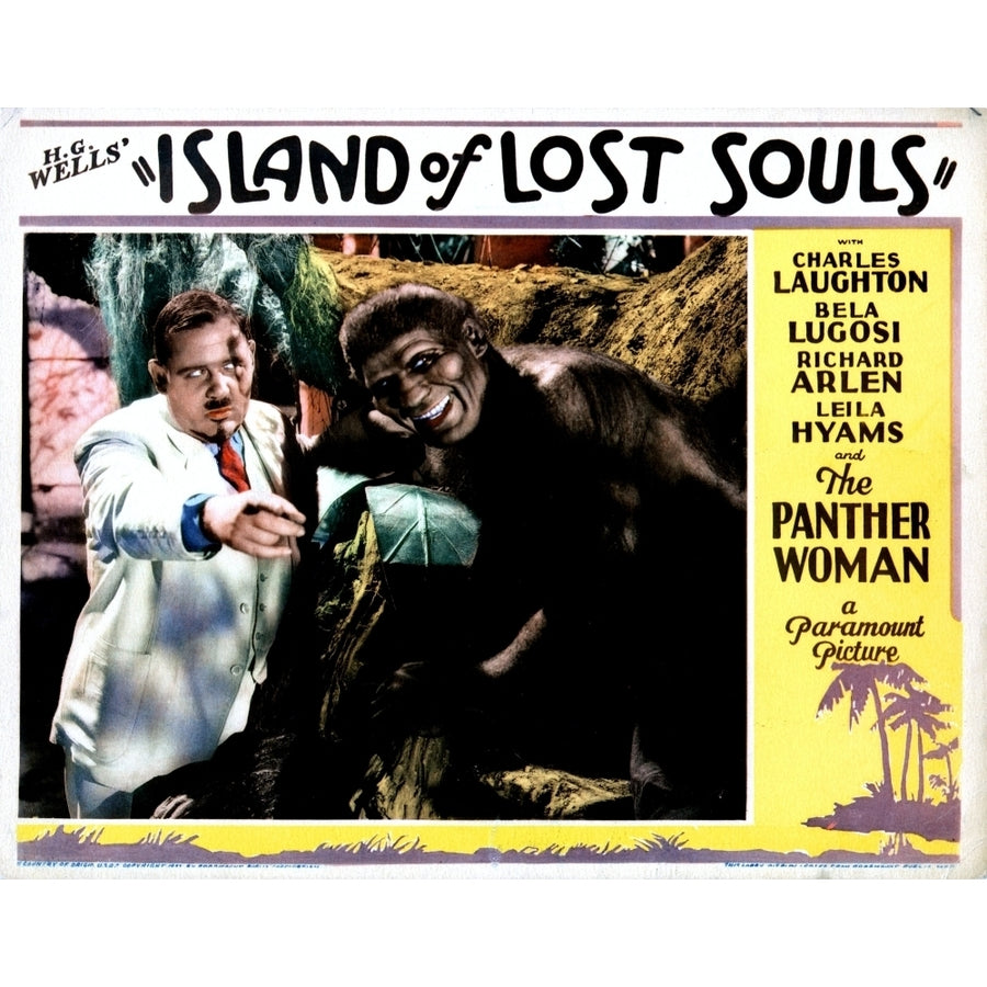 Island Of Lost Souls Movie Poster Masterprint Image 1