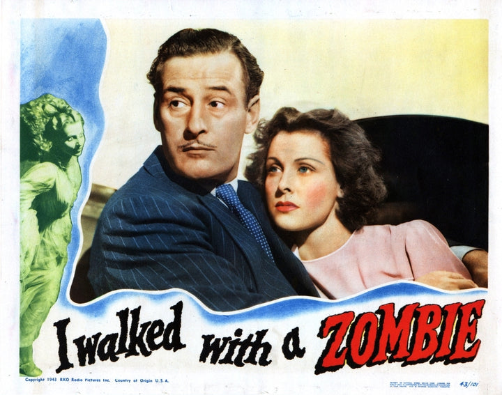 I Walked With A Zombie From Left Tom Conway Frances Dee 1943 Movie Poster Masterprint Image 1