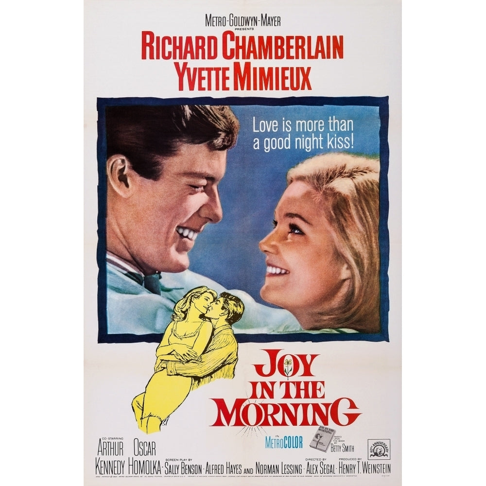 Joy In The Morning Us Poster Art From Left: Richard Chamberlain Yvette Mimieux 1965 Movie Poster Masterprint Image 1