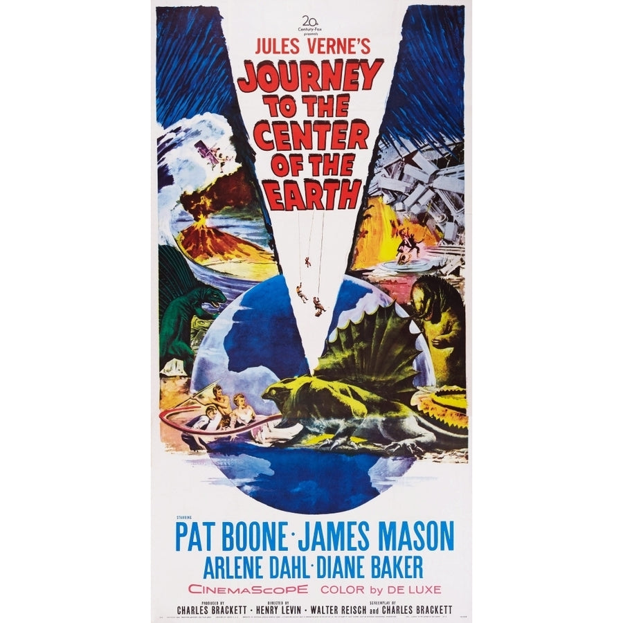 Journey To The Center Of The Earth Movie Poster Masterprint Image 1