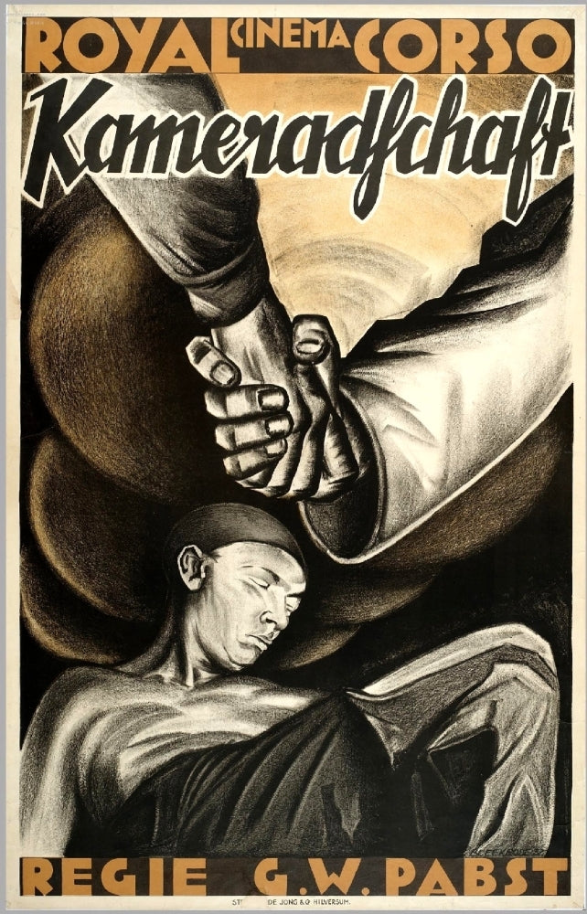 Kameradschaft German Poster Art 1931 Movie Poster Masterprint Image 1