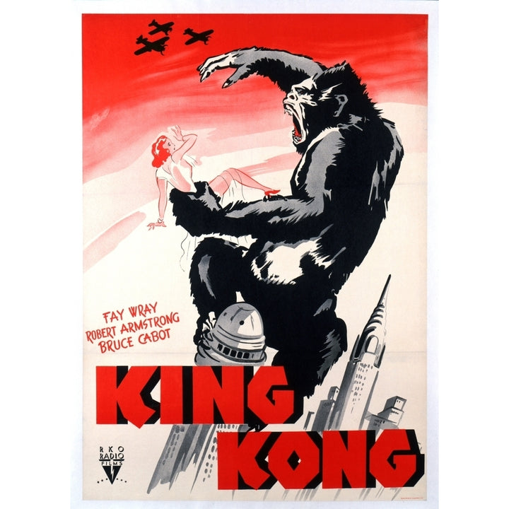 King Kong Poster Art 1933. Movie Poster Masterprint Image 1