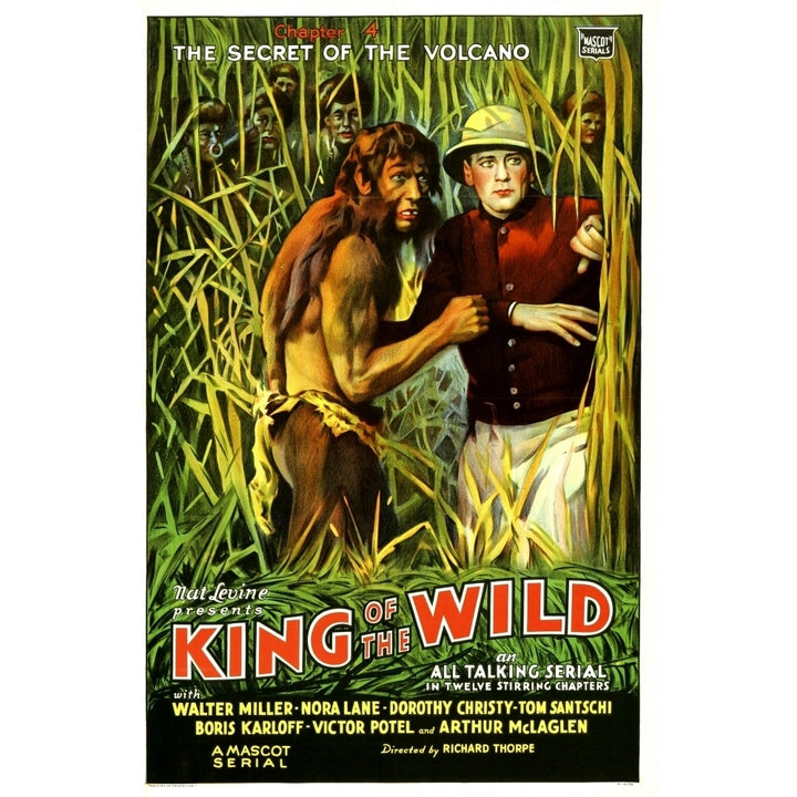 King Of The Wild Chapter 4: The Secret Of The Volcano 1931. Movie Poster Masterprint Image 2