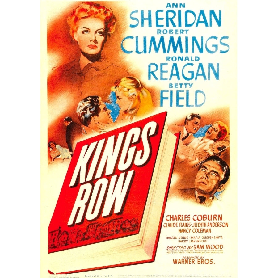 Kings Row Movie Poster Masterprint Image 1