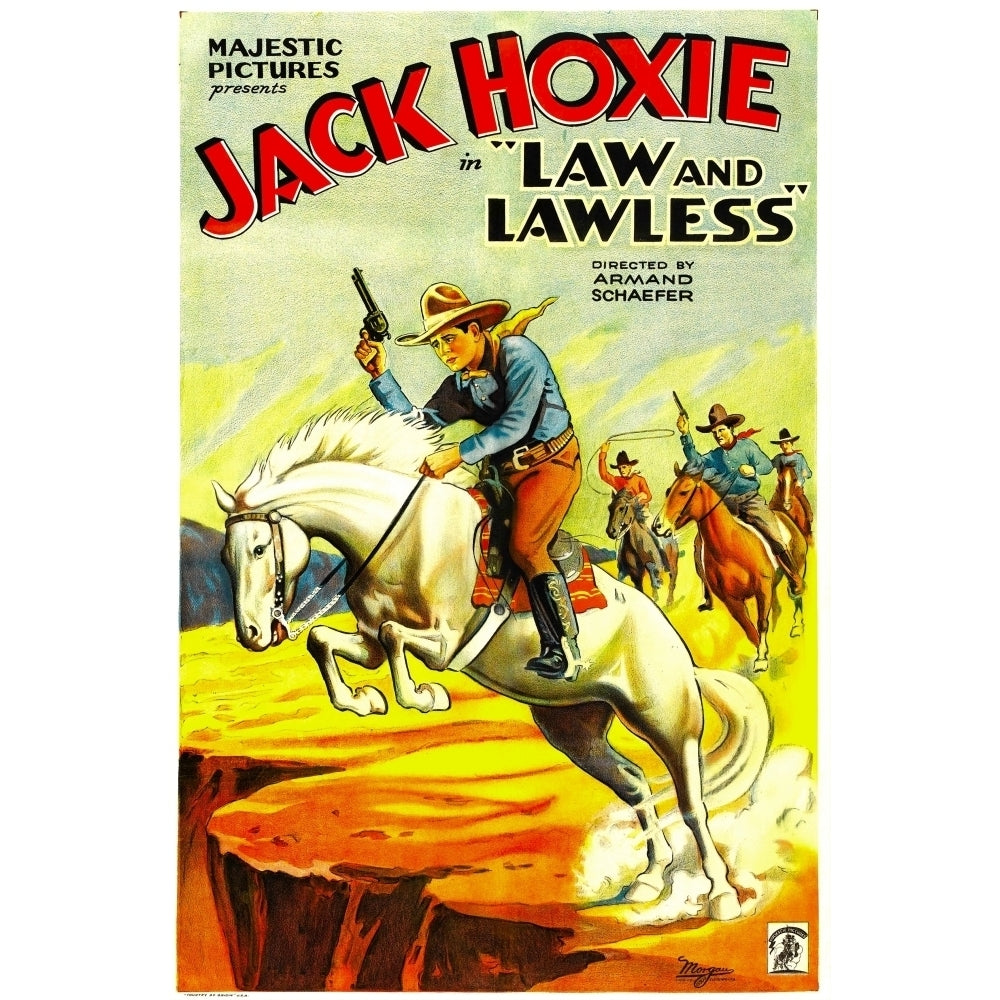 Law And Lawless Jack Hoxie 1932. Movie Poster Masterprint Image 2