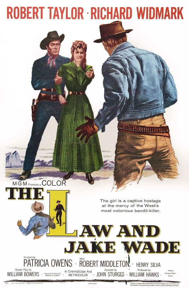 The Law And Jake Wade Movie Poster Masterprint Image 1