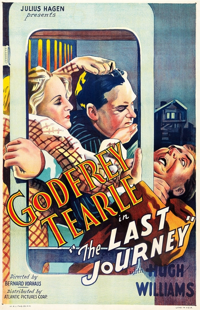 The Last Journey Us Poster From Left: Judy Gunn Godfrey Tearle Hugh Williams 1936 Movie Poster Masterprint Image 1