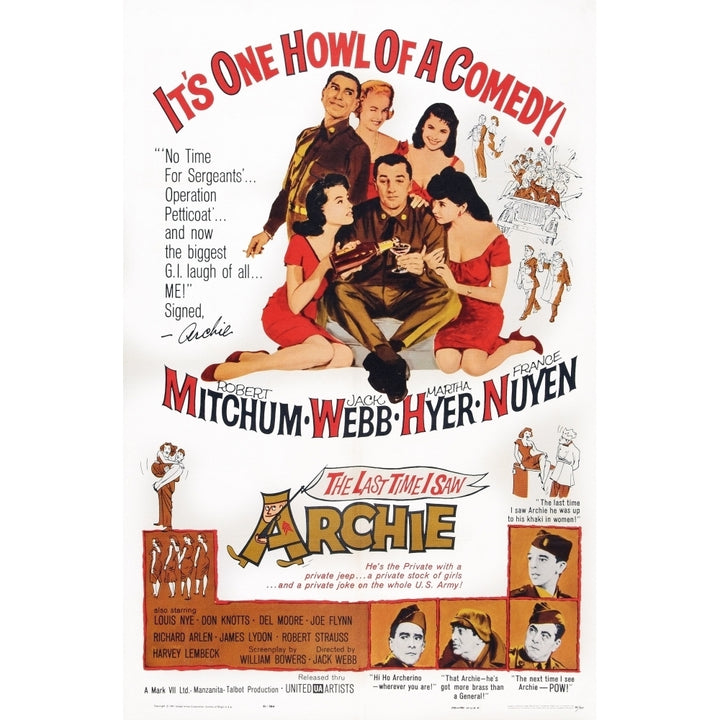 The Last Time I Saw Archie Movie Poster Masterprint Image 2