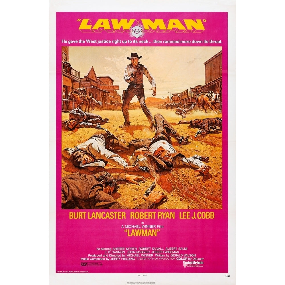 Lawman U Movie Poster Masterprint Image 2