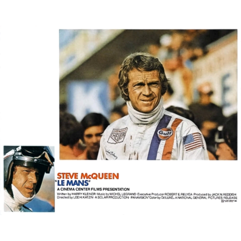 Le Mans Steve Mcqueen 1971. Movie Poster Masterprint Image 1