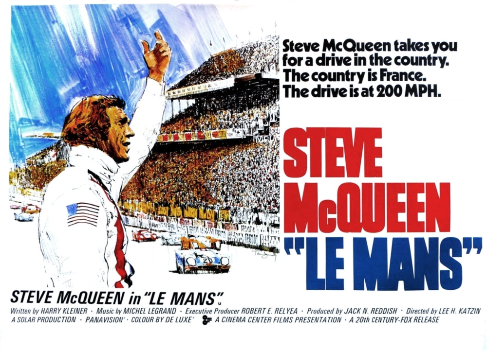 Le Mans Steve Mcqueen 1971. Movie Poster Masterprint Image 1