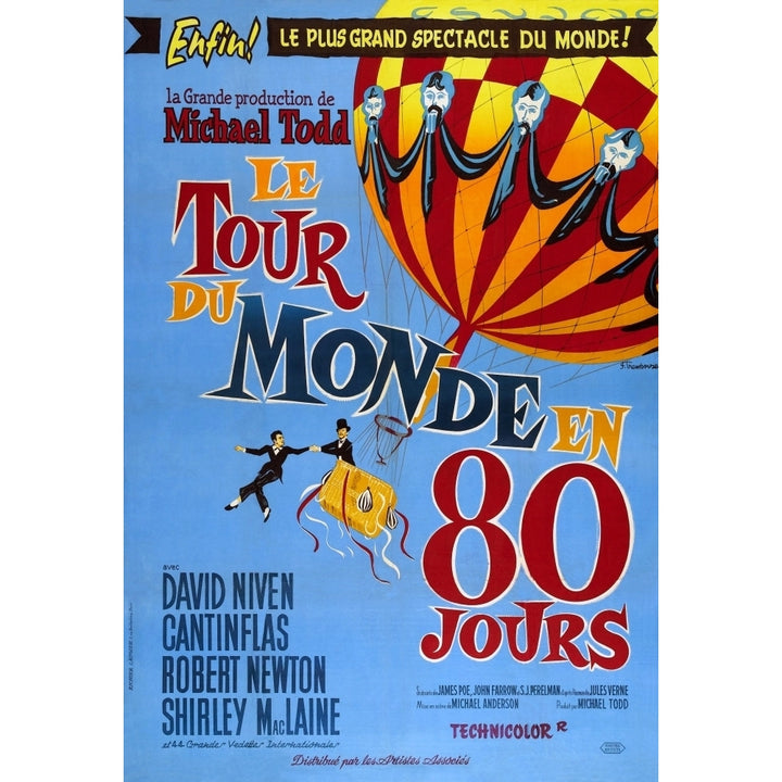 Around The World In 80 Days Movie Poster Masterprint Image 2