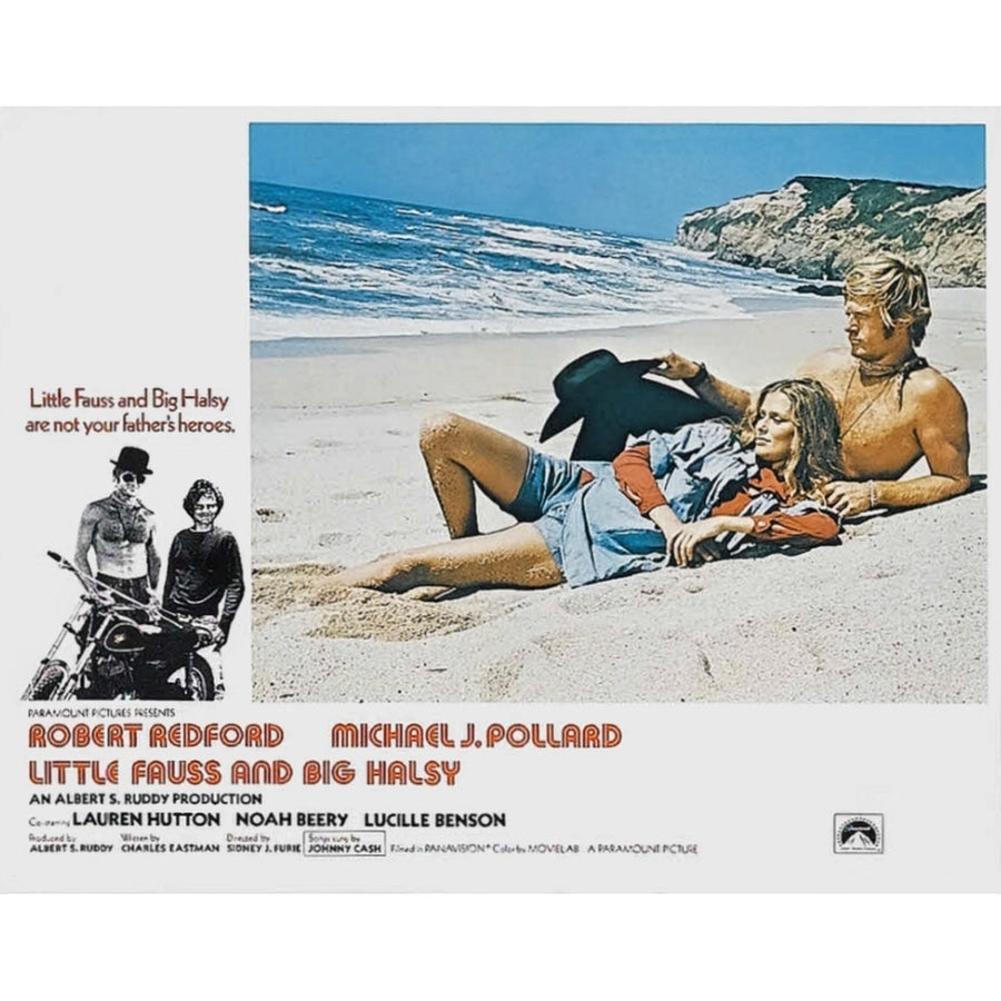 Little Fauss And Big Halsy : Lauren Hutton Robert Redford 1970. Movie Poster Masterprint Image 1