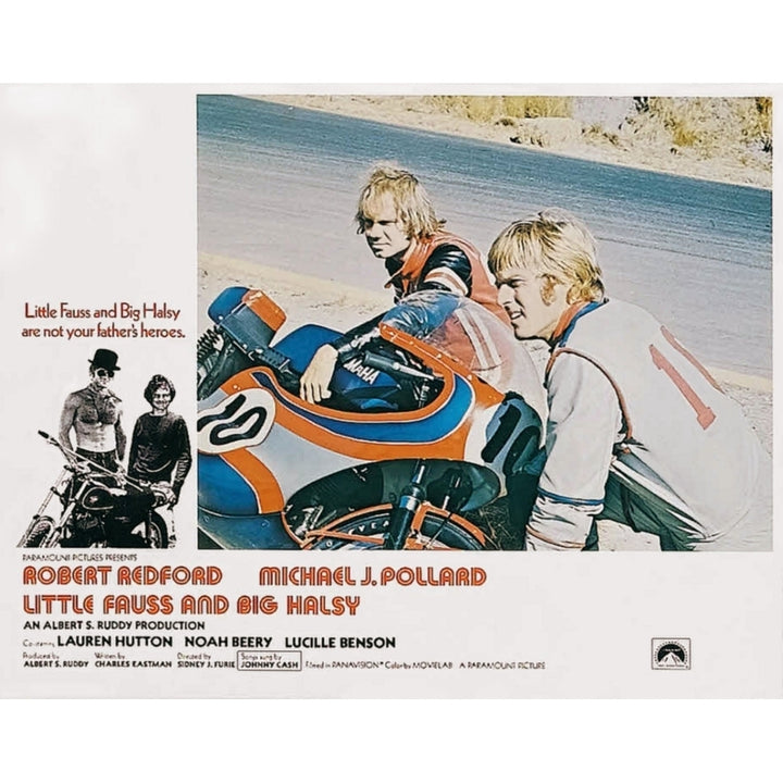 Little Fauss And Big Halsy : Michael J. Pollard Robert Redford 1970. Movie Poster Masterprint Image 1