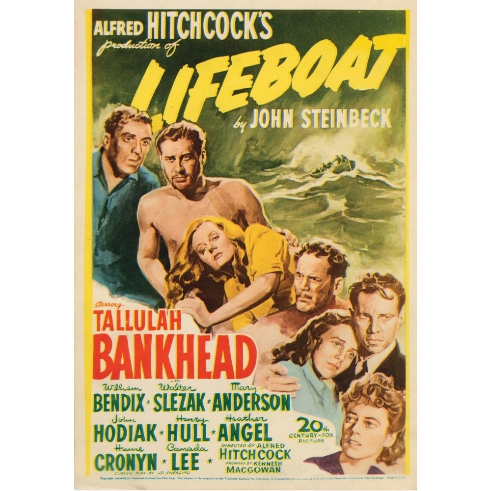 Lifeboat Movie Poster Masterprint Image 1