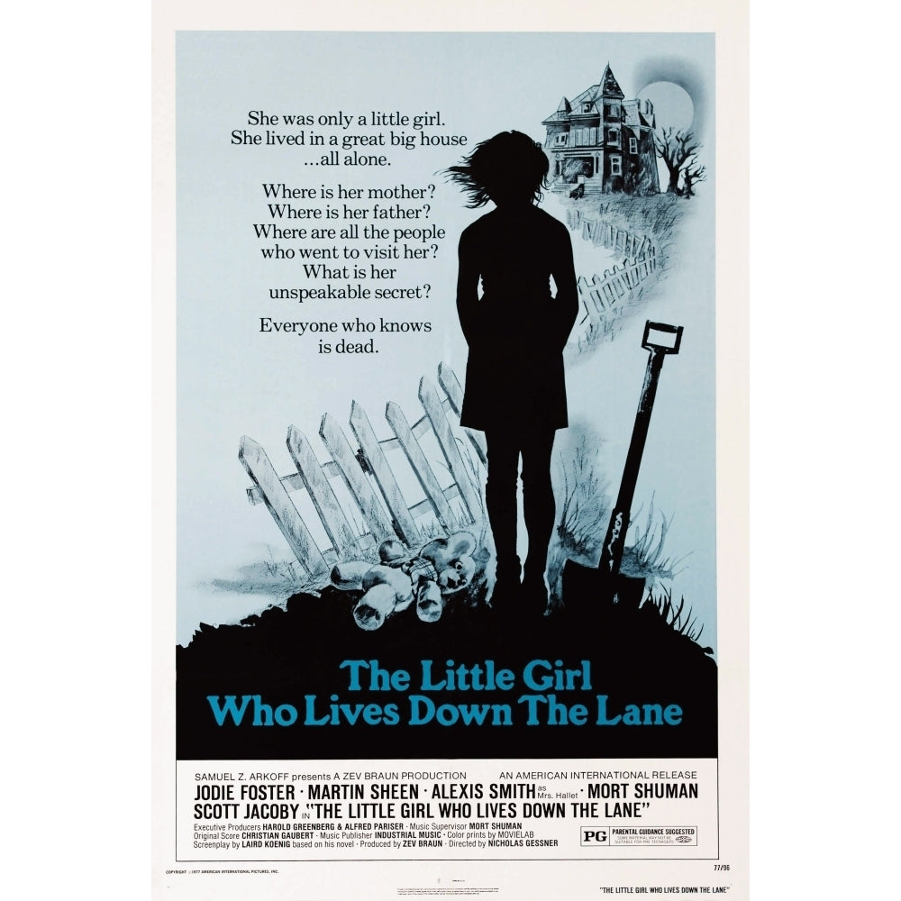 The Little Girl Who Lives Down The Lane Us Poster 1976 Movie Poster Masterprint Image 2