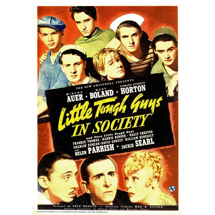 Little Tough Guys In Society Movie Poster Masterprint Image 2