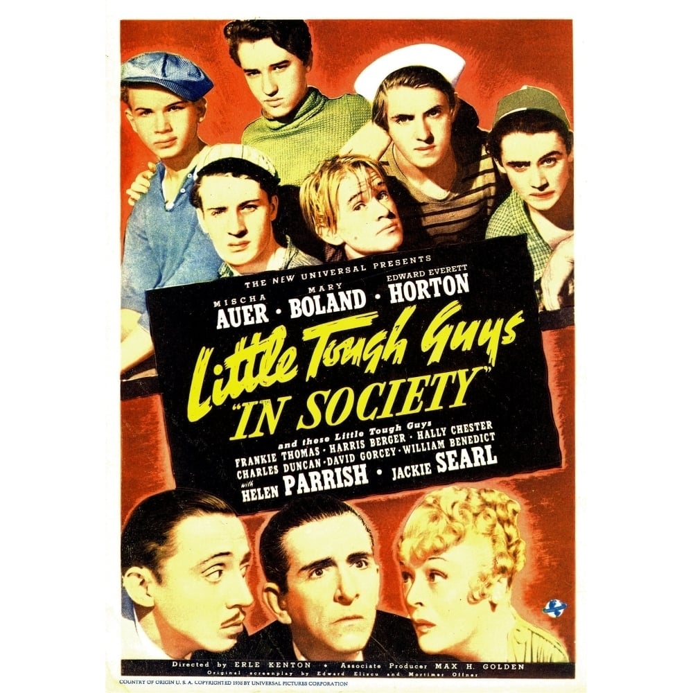 Little Tough Guys In Society Movie Poster Masterprint Image 1