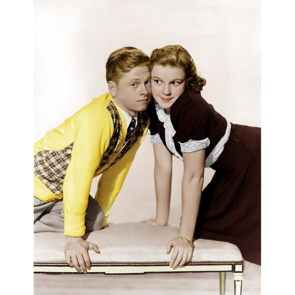 Love Finds Andy Hardy From Left: Mickey Rooney Judy Garland 1938 Photo Print Image 2