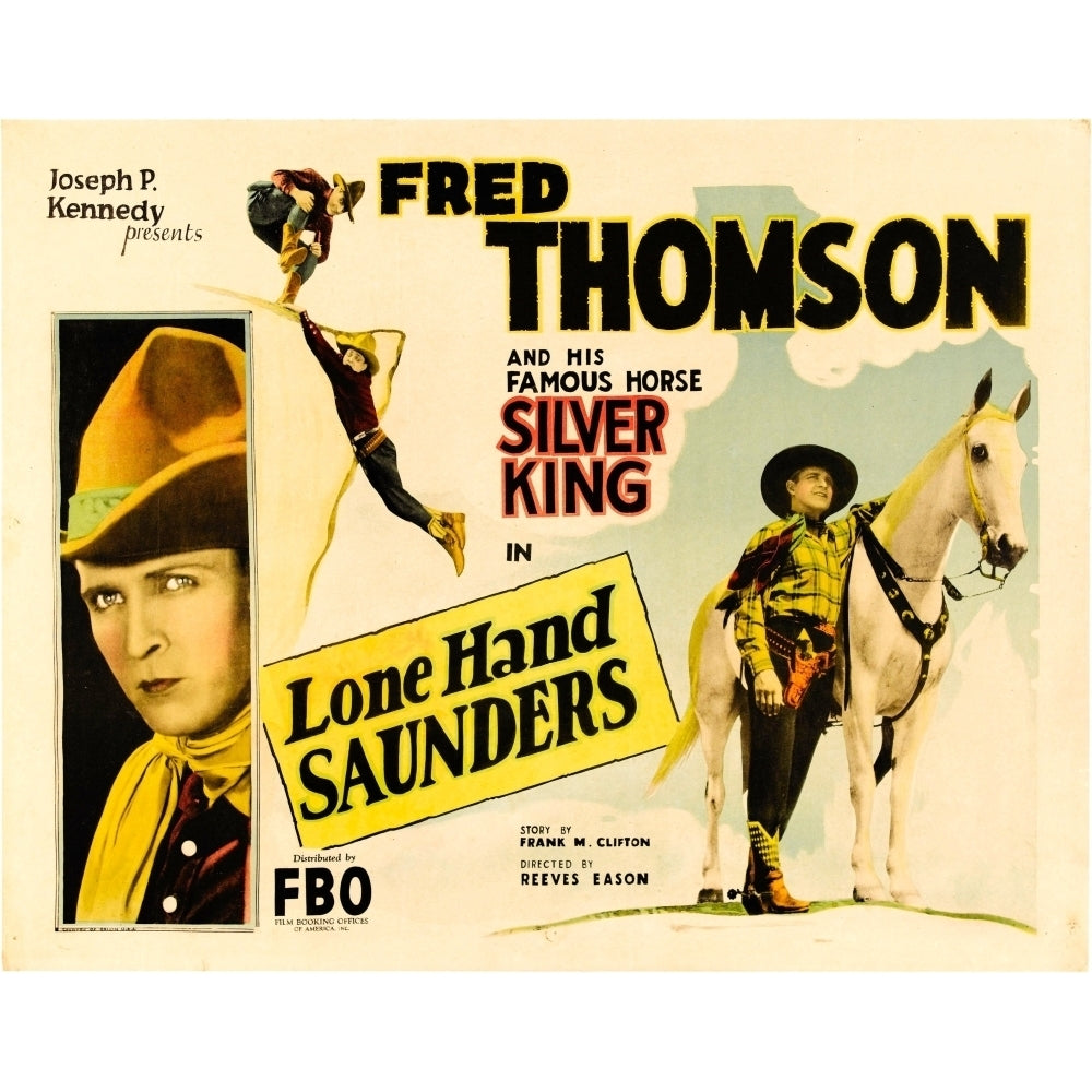 Lone Hand Saunders Movie Poster Masterprint Image 1