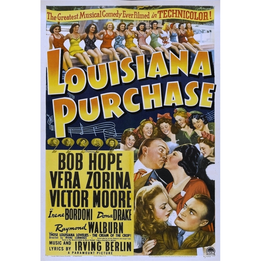 Louisiana Purchase Movie Poster Masterprint Image 1