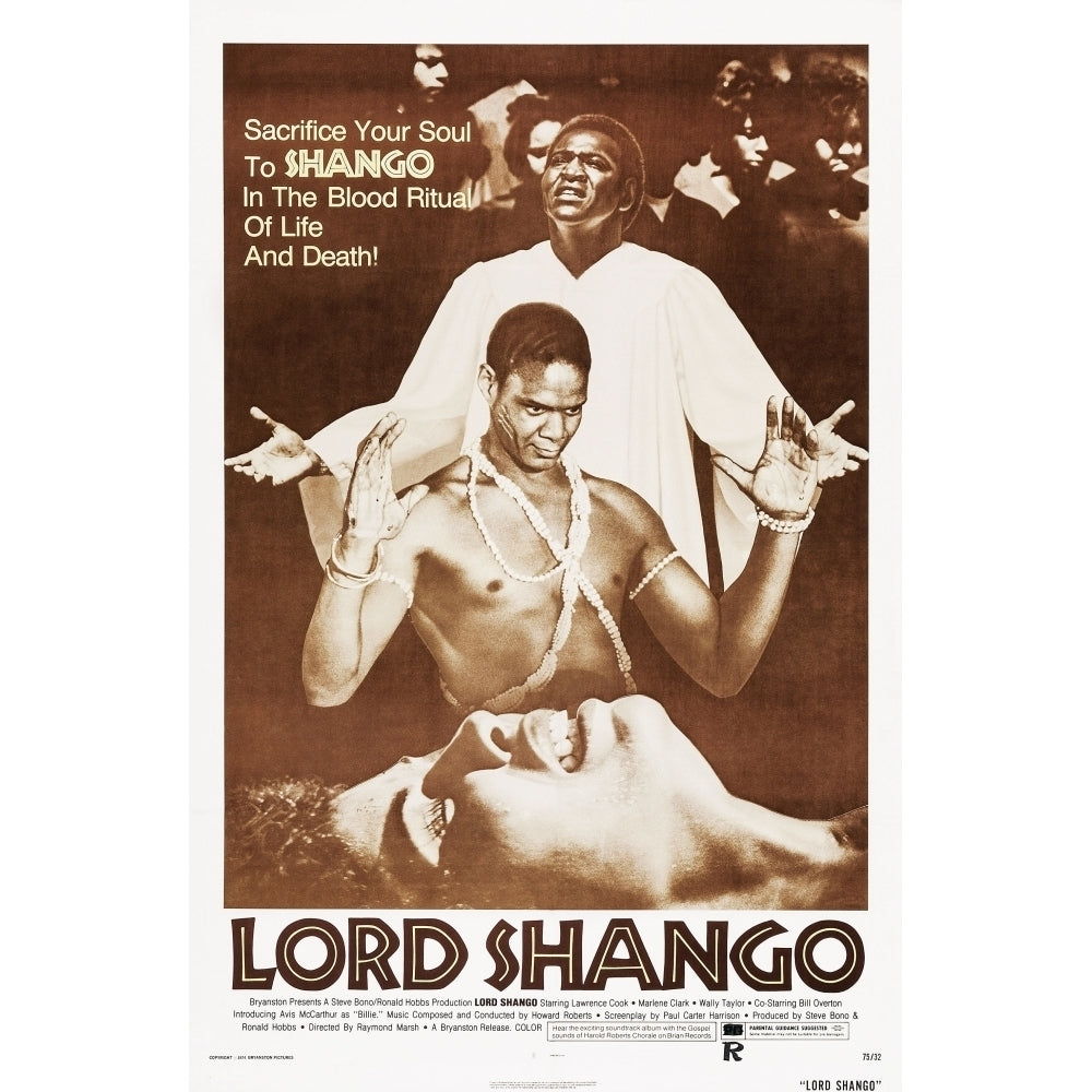 Lord Shango Us Poster 1975 Movie Poster Masterprint Image 2