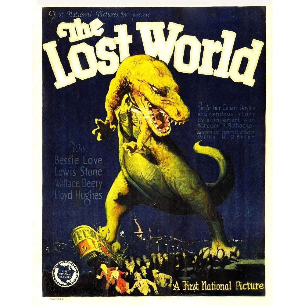 The Lost World 1925. Movie Poster Masterprint Image 2