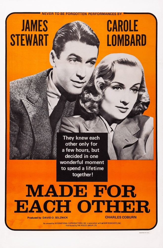 Made For Each Other Us 19 Movie Poster Masterprint Image 1