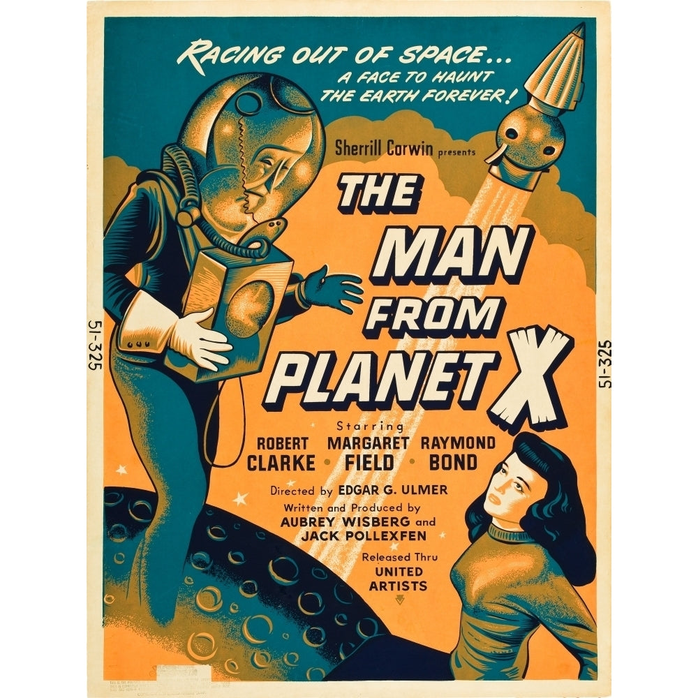 The Man From Planet X L-R: Pat Goldin Margaret Field On Poster Art 1951. Movie Poster Masterprint Image 2