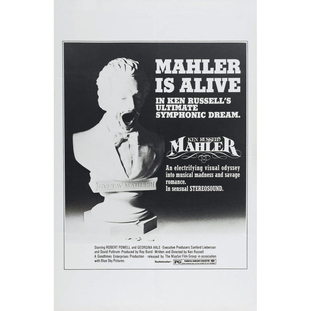 Mahler Us Poster 1974 Movie Poster Masterprint Image 1