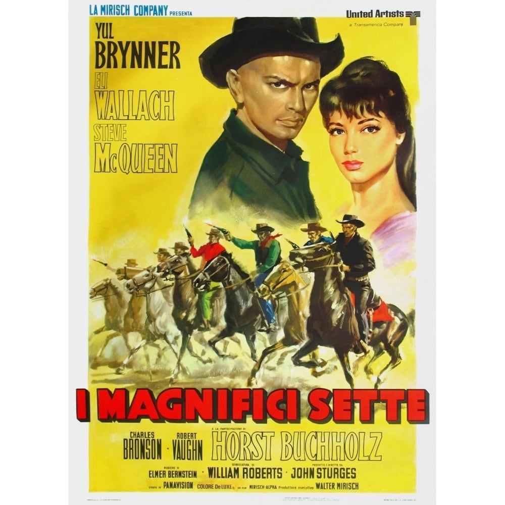 The Magnificent Seven Movie Poster Masterprint Image 1