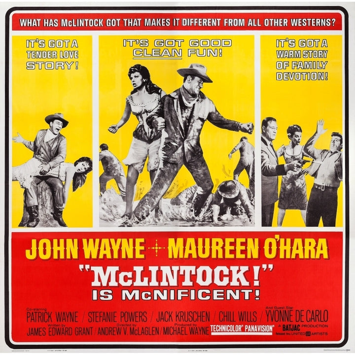 Mclintock! U Movie Poster Masterprint Image 2