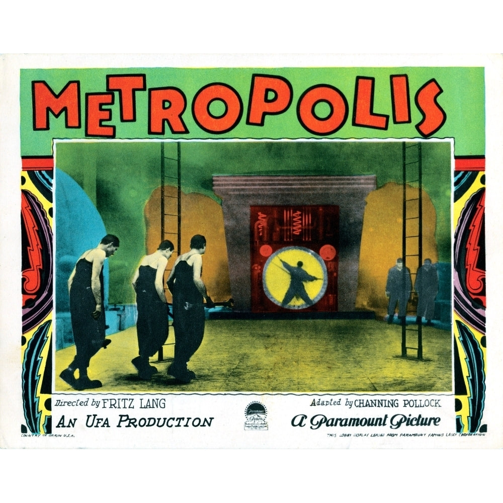 Metropolis Movie Poster Masterprint Image 1