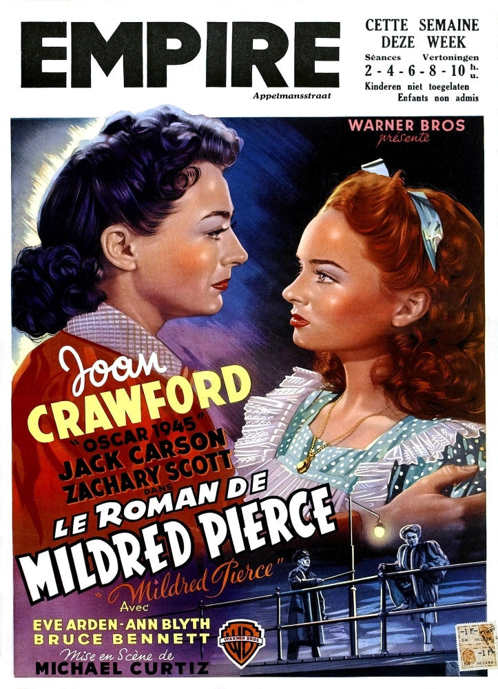 Mildred Pierce From Left Joan Crawford Ann Blyth 1945 Movie Poster Masterprint Image 1