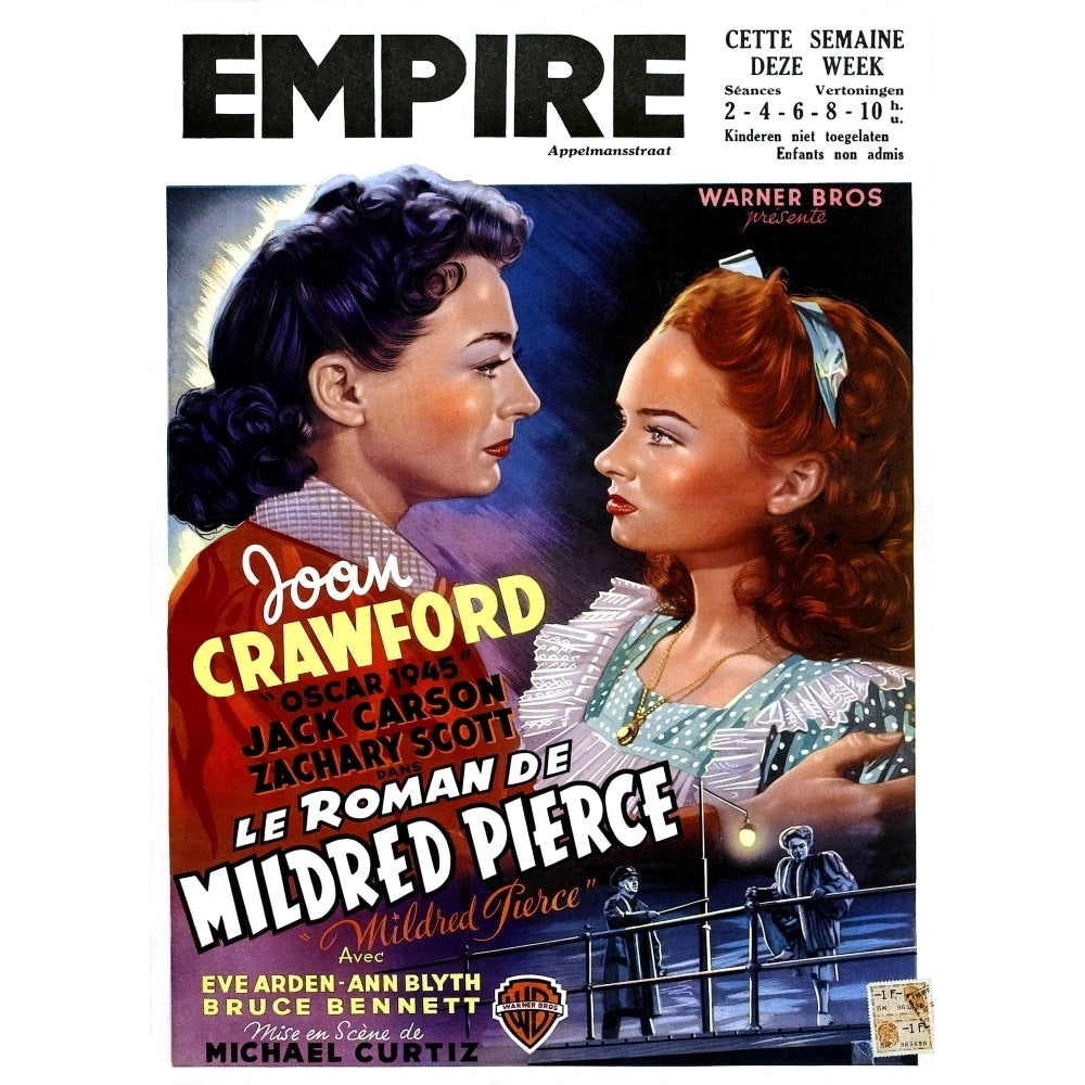 Mildred Pierce From Left Joan Crawford Ann Blyth 1945 Movie Poster Masterprint Image 2